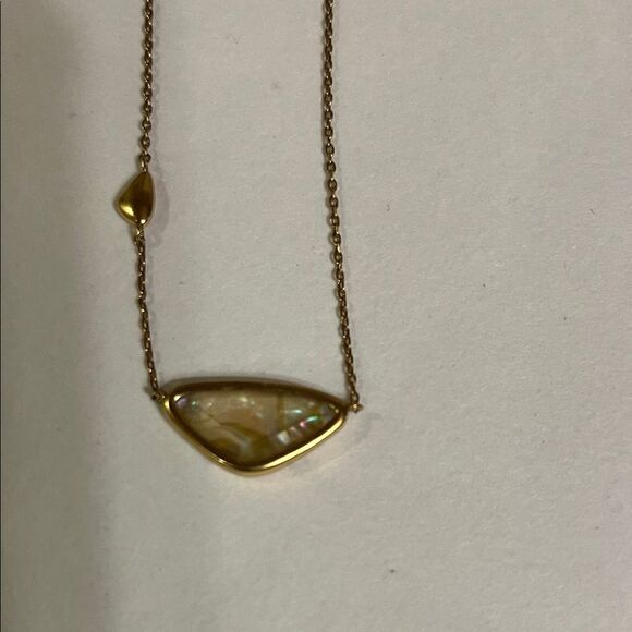 Kendra Scott Gold and Turquoise Necklace Duo - Picture 6 of 8